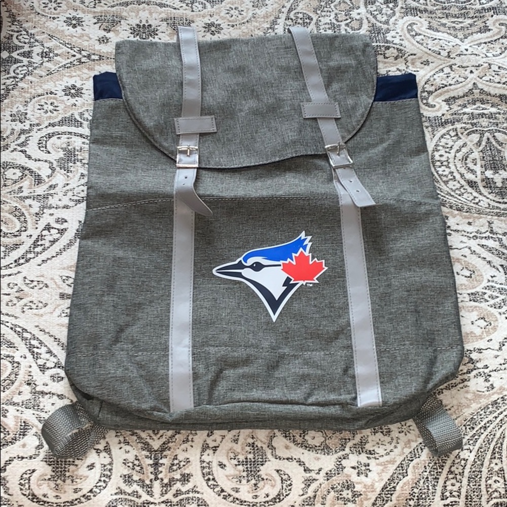 Toronto Blue Jays Grey Backback bag SGA